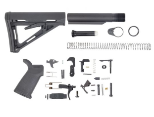Palmetto State Armory Magpul MOE Lower Build Kit, Black