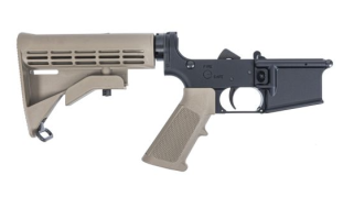 PSA AR-15 Classic Stealth Lower, Flat Dark Earth - 5165500388